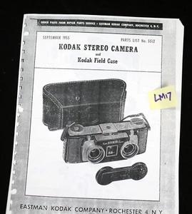 Cámara estéreo Kodak 3D servicio información literatura fotocopia - Imagen 1 de 7