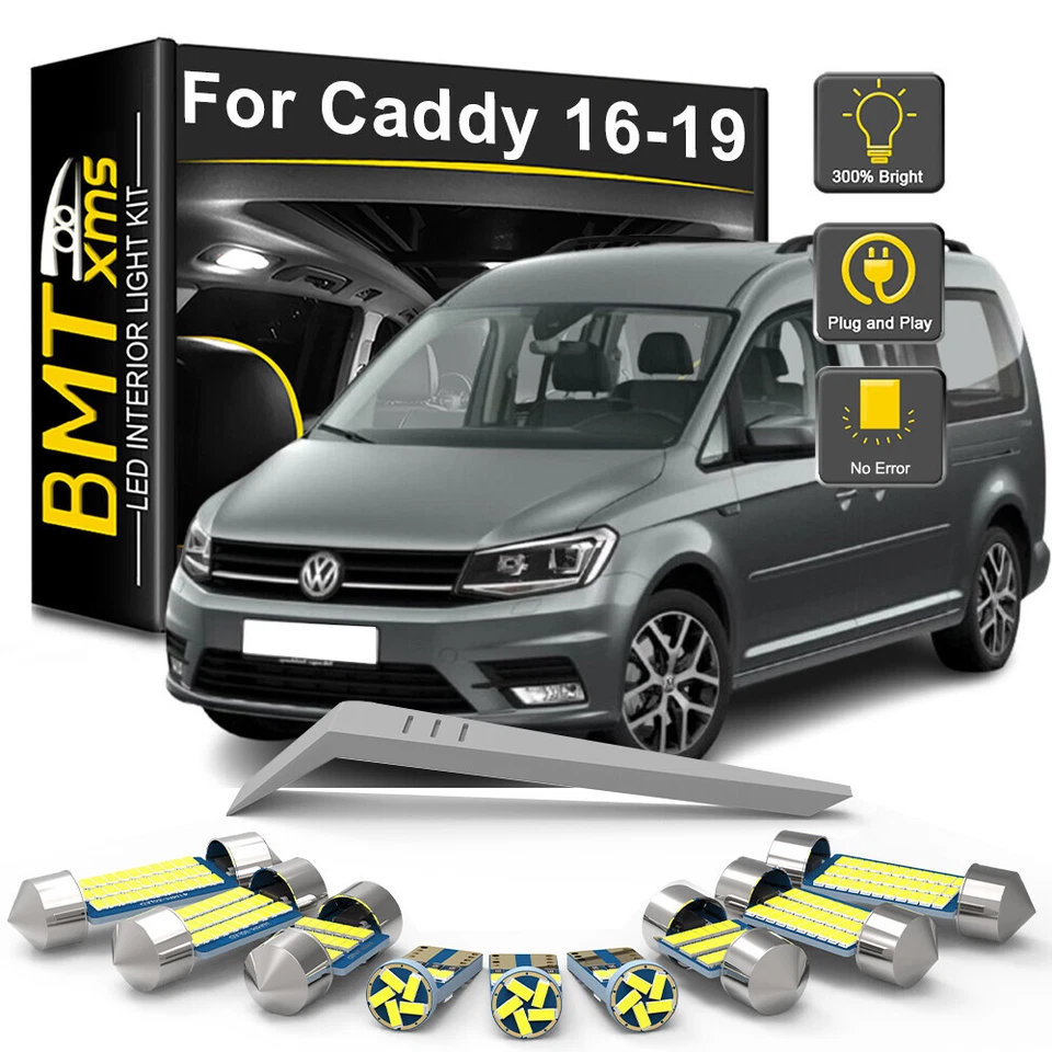 LED Interior Light Bulb For VW Volkswagen Caddy IV MK4 2016 2017 2018 2019 - Image 1 of 4