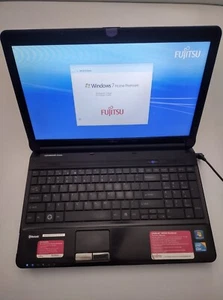 Fujitsu LifeBook AH530 Notebook Intel Core Win 7 No Battery justCharger Run Cool - Picture 1 of 9