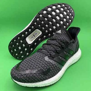 adidas Ultra Boost SpeedFactory Black Gray White EG6197 Men's Size 6.5 - Picture 1 of 6