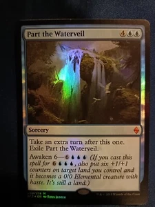 MTG - FOIL Part The Waterveil - Battle for Zendikar - EX - MTG - Picture 1 of 2