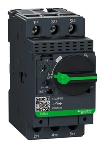 Interruptor automático, TeSys GV2, 3P, 6-10 A, magnético térmico, abrazadera de tornillo - Imagen 1 de 1