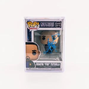 Ice T Firmato "Odafin "Fin" Tutuola" Funko Pop #1272 Autografo - Foto 1 di 1