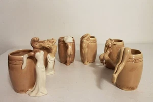 DOROTHY KINDELL - Signed Pin Up/Striptease Mugs - Complete Set - Picture 1 of 20
