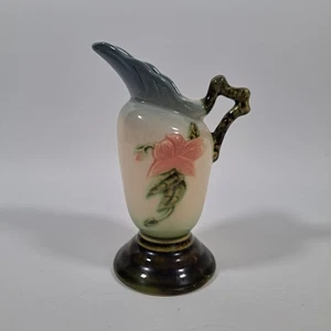 Vintage Rumpf 6" Wald Kunstkeramik Vase Ewer Krug Krug Blume klein 50er signiert - Bild 1 von 9
