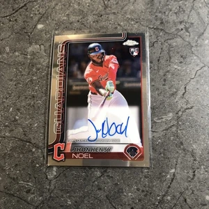 2025 Topps Chrome Jhonkensy Noel Guardians Rookie Auto # RA-JN - Picture 1 of 2
