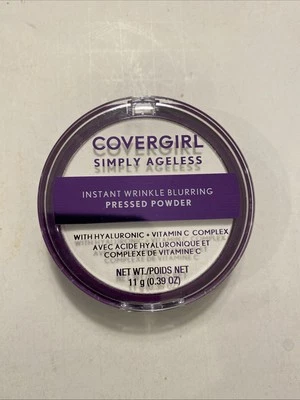 Covergirl Simply Ageless Instant Wrinkle Blurring Pressed Powder 100 Translucent - Image 1 of 2