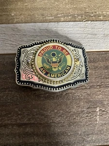 Cubo cinturón americano Orgulloso de ser hecho en EE. UU. - Imagen 1 de 2