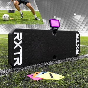 Sistema de entrenamiento de fútbol RXTR Pro Coach reboteador + luz de reacción 17 ejercicios - nuevo en caja - Imagen 1 de 9