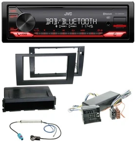 JVC Bluetooth USB DAB MP3 Autoradio für Audi A4 99-01 B5 Symphony Bose Aktivsyst - Bild 1 von 8