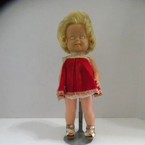 Muñeca Shirley Jan vintage hecha en Alemania Occidental de plástico de 11 pulgadas de alto - Imagen 1 de 16