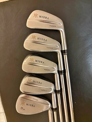 Hoja de torneo Miura hierros forjados 5-8-9-PW-SW (5 piezas) KBS acero diestro Foto 1 de 4