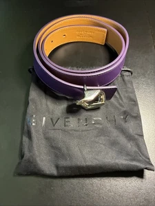 New Givenchy Women's Belt 43” G Logo Reversible Leather - Picture 1 of 7