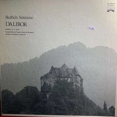 SMETANA-DALIBOR-KROMBHOLC-ORIGINAL GENESIS RECORDS 3-LP VINYL BOX SET-USED - Image 1 of 4