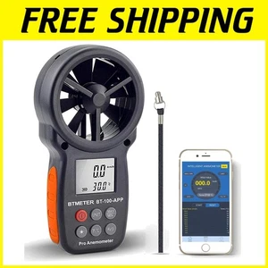 Medidor de velocidad del viento multifunción con conectividad inalámbrica - Imagen 1 de 9