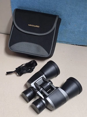 VANGUARD KR-1050W 10 X 50mm BINOCULARS FIELD 366ft @1000yds * SUPER NICE COND! * - Image 1 of 4