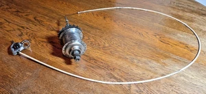 Buje y palanca de cambios de 3 velocidades Sturmey Archer 1970 de colección de bicicleta Phillips England - Imagen 1 de 11