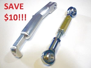 Ducati 848 Lowering Link Links Kit Adjustable Kickstand Combo 2008 2009 2010 New - Picture 1 of 1