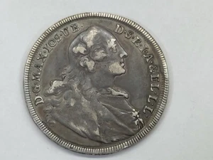 1760 THALER SILVER COIN XF DETAILS - Picture 1 of 6