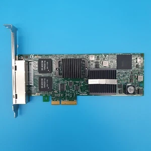 Intel ET2 Quad Port PCIe Gigabit Server Adapter E1G44ET2BLK – Dell 0HM9JY - Picture 1 of 3