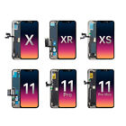  Für iPhone X XR XS 11 12 Pro Max Ersatz LCD 3D Touchscreen Digitizer Teile