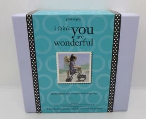philosophy i think you are wonderful 2 -8 oz shampoo + bubble bath Fresh Cream - Picture 1 of 3
