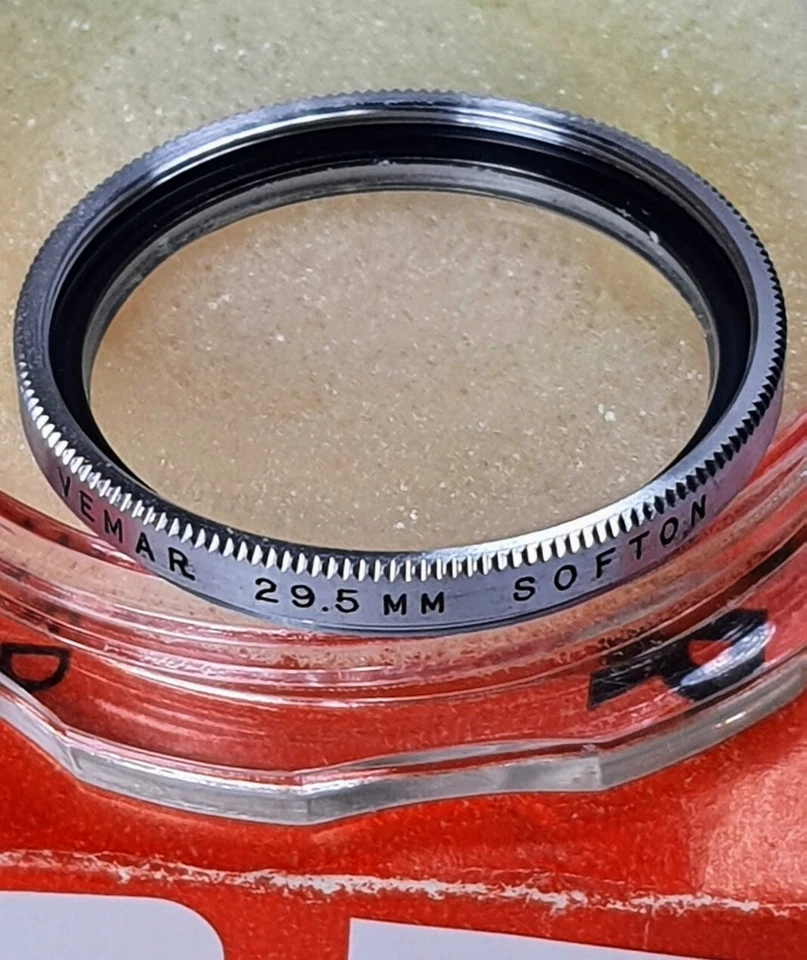 29.5mm Softon Soft Focus Glass Lens Filter Japan 29.5 mm E-29.5 Diffuser Softer - Image 1 of 4