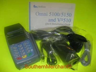 VERIFONE VX510 DUAL COM SMART CARD TERMINAL 12Meg Memory - Image 1 of 4