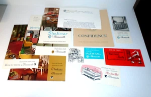 Vintage THOMASVILLE Furniture Brochures, Flyers, letter, etc. 1960's Huge Lot - Picture 1 of 20