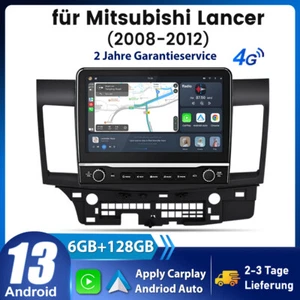 10.1" Android 13 Autoradio Carplay Für Mitsubishi Lancer 08-2012 GPS Navi WIFI  - Bild 1 von 13