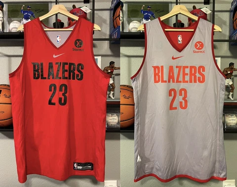 Nike Portland Trail Blazers 21-22 Player-Issued McLemore Practice Worn Jersey M Cover