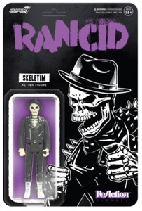RANCID - Skeletim Time Bomb Reaction Figure super 7 - Picture 1 of 2