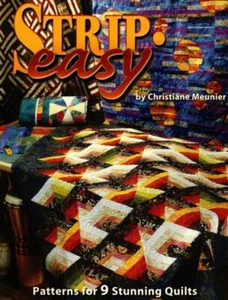 NEU STREIFEN EASY 9 ATEMBERAUBENDE QUILT-DESIGNS VON CHRISTIANE MEUNIER - Bild 1 von 4