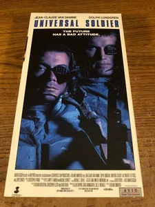 Universal Soldier  VHS VCR  Movie Dolph Lundgren  Jean-Claude Vandamme  Used - Picture 1 of 7