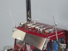 Tamiya RC 1/14 King Grand Knight Hauler Globeliner Truck Side Mirror Antenna