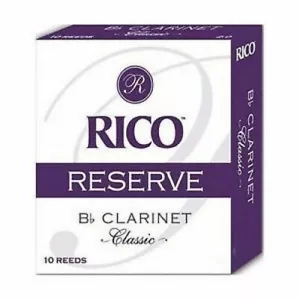 RICO Reserve Classic Reeds Bb Clarinet #4.5 10 Box RCT1045 - Picture 1 of 1