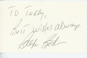 Gold Medal Winner for Long Jump at the 1960  Olympics - Ralph Boston autograph - Picture 1 of 1