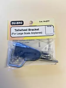 DUB377 Dubro Tailwheel Bracket, 1/4 Planes *NEW* FREE SHIPPING IN US & RETURNS - Picture 1 of 1
