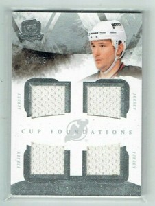 10-11 UD Upper Deck The Cup Foundations  Ilya Kovalchuk  /25  Quad Jerseys  