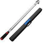 3/4 Torque Wrench, 100-600ft.lb/135.5-815Nm Dual-Direction Adjustable High Ac...