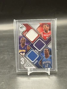 2009 UD Sp Game Used Ron Artest Kobe Bryant Dwight Howard Triple Patch /299 - Picture 1 of 2