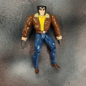 1994 Marvel X-Men Wolverine Street Clothes 5" Action Figure Toy Biz 739L - Picture 1 of 3