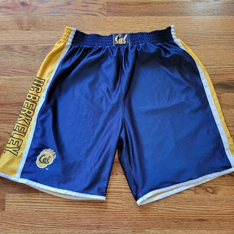 UC Berkeley Cal Bears Vintage Colosseum Reversible Basketball Shorts Mens 2XL Cover