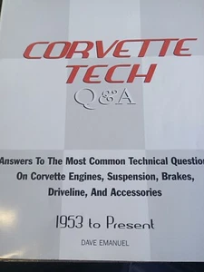 Corvette Tech Q & A, 1953-present, 2006. Dave Emanuel HPBooks OOP. FREE SHIPPING - Bild 1 von 1