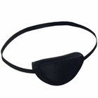 Black Fabric Medical Eyepatch Washable Flexible Eye Patch Protection Eyeshade