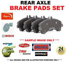 REAR AXLE BRAKE PADS SET for FORD FUSION V Saloon 2.0 TDCi 4x4 2015->on