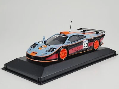 Minichamps 1:43 1997 McLaren F1 GTR #40 Gulf Team Davidoff 24h Le Mans Diecast Foto 1 de 4