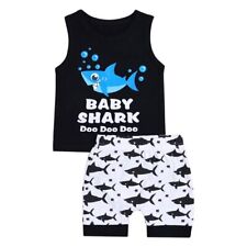 Newborn Toddler Baby Boy Clothes Sets Vest+ Shorts Outfits Kids Baby Boys Outfit