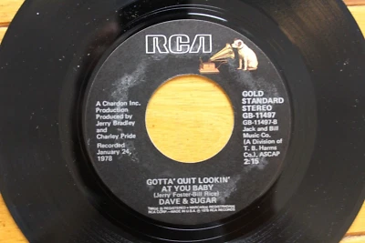 DAVE & SUGAR I'M KNEE DEEP IN LOVING YOU 45RPM 7" JUKEBOX RECORD EX RCA - Image 1 of 4