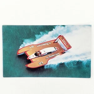 Miss Budweiser Hydroplane Unlimited Racing U-1 Timing Conversion Chart 3"x5" - Picture 1 of 2